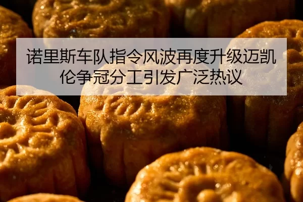 诺里斯车队指令风波再度升级迈凯伦争冠分工引发广泛热议